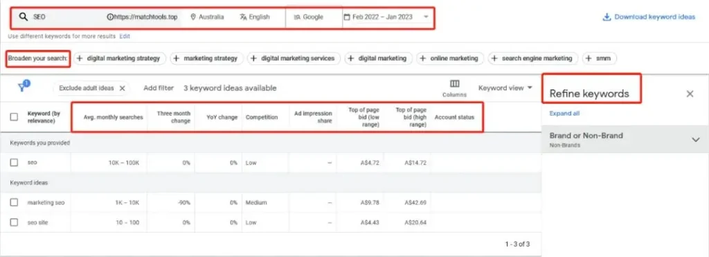 Google keyword planner 使用教程：新手也能轻松上手的关键词研究利器6